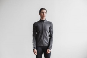 Nobull 4-way Stretch Woven Jacken Damen Tiefesgrau | JWEK-26185