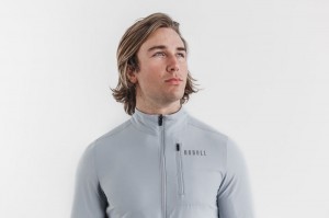 Nobull 4-way Stretch Woven Jacken Herren Grau | KPVQ-48231
