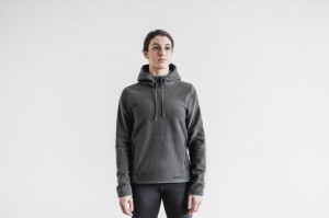 Nobull Arctic Pullover Hoodie Damen Dunkelgrau | GJPO-20378