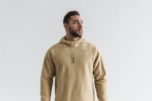 Nobull Arctic Pullover Hoodie Herren Beige | NGIP-68751