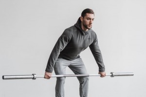 Nobull Arctic Pullover Hoodie Herren Dunkelgrau | BHSM-52103