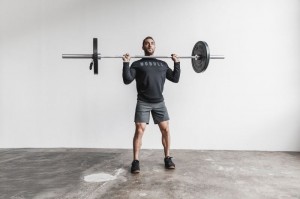 Nobull Crew Sweatshirt Herren Schwarz | TGRH-48305