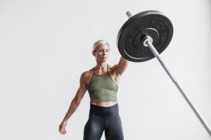 Nobull Crop Muskelshirt Damen Grün | TEFX-63049