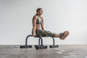 Nobull Crop Strumpfhose Damen Grün | AZUW-13854