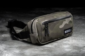 Nobull Crossbody Taschen Damen Grün Camouflage | MRVK-13569