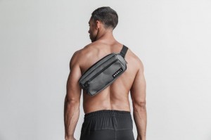Nobull Crossbody Taschen Herren Grau | LXWQ-62397
