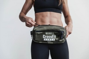 Nobull Crossfit Games® 2021 Crossbody Taschen Damen Grün Camouflage | IONT-95310