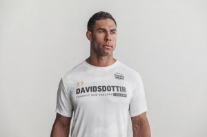 Nobull Crossfit Games® 2021 (Davidsdottir) Trikot Herren Weiß Camouflage | ZJFG-09548