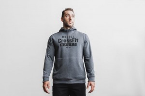 Nobull Crossfit Games® 2021 Hoodie Herren Tiefesgrau | QGVC-10257