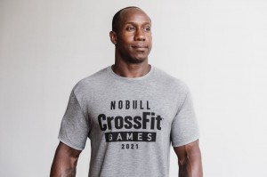 Nobull Crossfit Games® 2021 Tee T-shirts Herren Grau | CVPD-09618