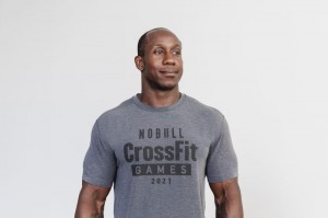 Nobull Crossfit Games® 2021 Tee T-shirts Herren Tiefesgrau | DNXE-67345