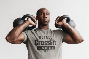 Nobull Crossfit Games® 2021 Tee T-shirts Herren Grün Camouflage | LKZI-36928