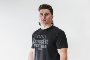 Nobull Crossfit Games® 2021 Tee T-shirts Herren Schwarz | HDCE-06329