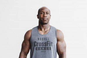 Nobull Crossfit Games® Muskelshirt Herren Tiefesgrau | LKRT-21439