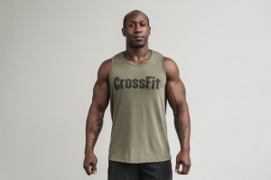 Nobull Crossfit® Muskelshirt Herren Grün | EYLN-07643
