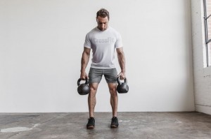 Nobull Crossfit® Tee T-shirts Herren Weiß | JQTZ-54826