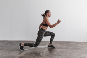 Nobull High-Rise Strumpfhose Damen Grau Camouflage | MQGD-49301