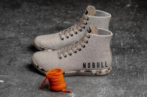 Nobull High Tops Sportschuhe Damen Beige | RMGZ-21653