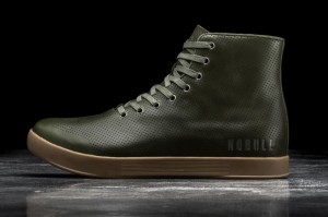 Nobull High Tops Sportschuhe Damen Grün | VCDO-86250