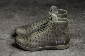 Nobull High Tops Sportschuhe Damen Grün | QRYE-72906