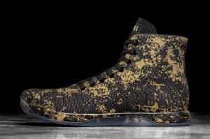 Nobull High Tops Sportschuhe Damen Schwarz Gold | ORDN-75369