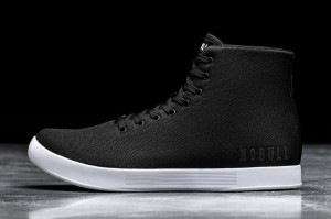 Nobull High Tops Sportschuhe Damen Schwarz Weiß | FYOL-37481
