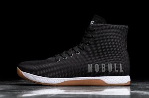 Nobull High Tops Sportschuhe Damen Schwarz Weiß | FXTA-97321