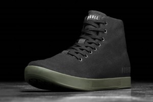 Nobull High Tops Sportschuhe Damen Schwarz Dunkelgrün | BMDR-61490