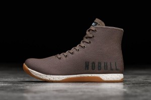 Nobull High Tops Sportschuhe Herren Braun | BOTH-68075