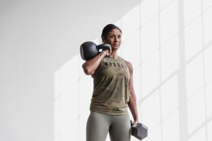 Nobull High-neck Muskelshirt Damen Grün Camouflage | SXOU-85230