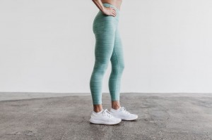 Nobull High-rise 7/8 Strumpfhose Damen Blau | DLNZ-32468