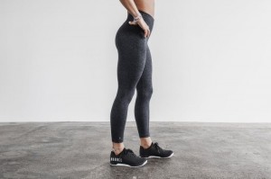 Nobull High-rise 7/8 Strumpfhose Damen Grau | SYLA-61502
