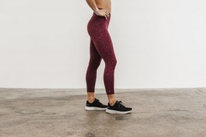 Nobull High-rise 7/8 Strumpfhose Damen Leopard | EYJK-43690