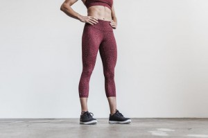 Nobull High-rise Crop Strumpfhose Damen Leopard | ZUVR-21305