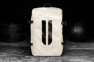 Nobull Horns Waxed Canvas Duffleback Taschen Herren Weiß | ZRFA-17496
