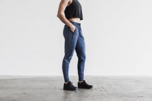 Nobull Jogginghose Damen Dunkelnavy | HGYX-18625