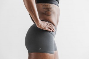 Nobull Kurze Hose Damen Dunkelgrau | ZVIQ-82056