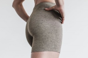Nobull Kurze Hose Damen Fallen Rock Heather | HWJQ-98567