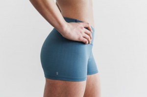 Nobull Kurze Hose Damen Grau Blau | FIAQ-80431