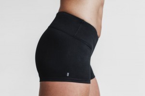 Nobull Kurze Hose Damen Schwarz | KGZP-16594