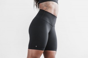 Nobull Kurze Hose Damen Schwarz | SJWR-02931