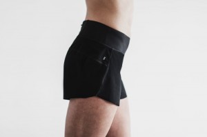 Nobull Kurze Hose Damen Schwarz | WVIT-58431