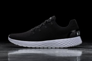 Nobull Laufschuhe Herren Schwarz Weiß | DVAC-10537