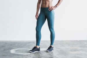 Nobull Mid-Rise Strumpfhose Damen Türkis | UXZA-59270