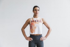 Nobull Muscle Muskelshirt Damen Gold | PMGE-70952