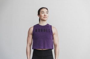 Nobull Muscle Tank Muskelshirt Damen Lila | FOCT-24309