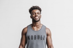 Nobull Muskelshirt Herren Dunkelgrau | SBQE-43580