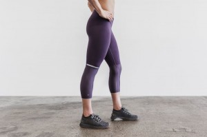 Nobull Pace Strumpfhose Damen Braun | WKZV-45860