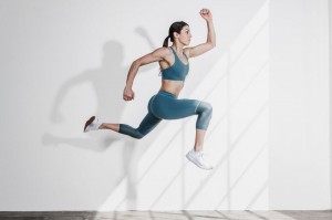 Nobull Pace Strumpfhose Damen Grau Blau | BLNV-37268