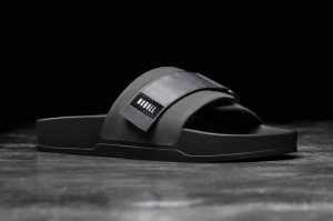 Nobull Pantoletten Herren Dunkelgrau | NPKZ-17492